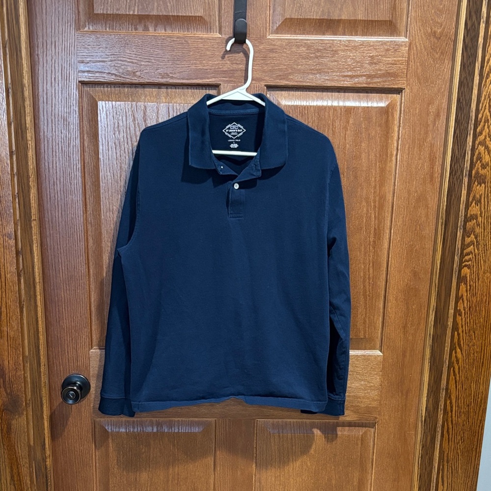 St. John's Bay Deep Blue Polo Shirt